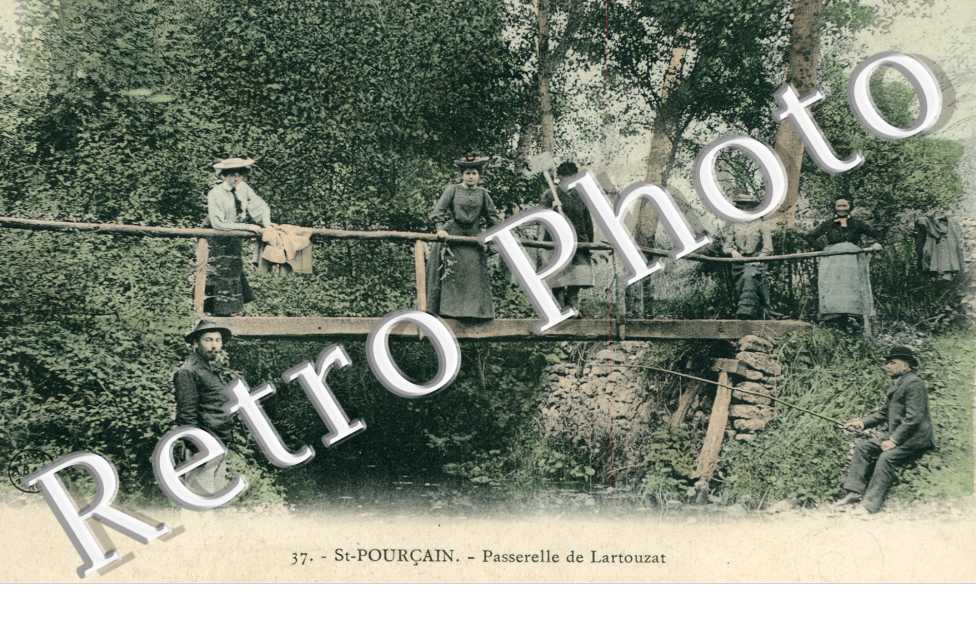 Saint-Pourcain-sur-Sioule, Passerelle de Lartouzat