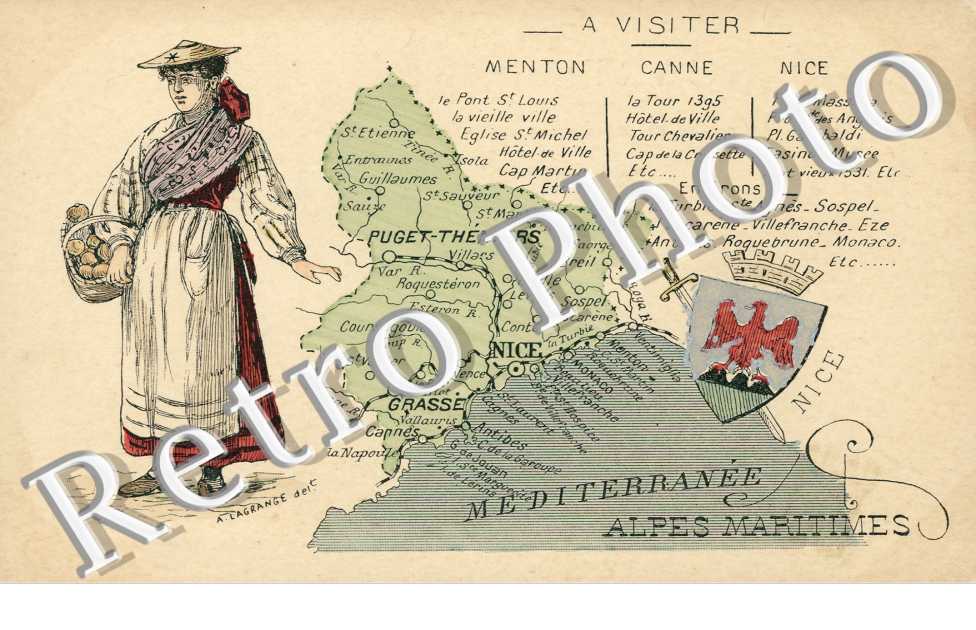 la Carte geographique 