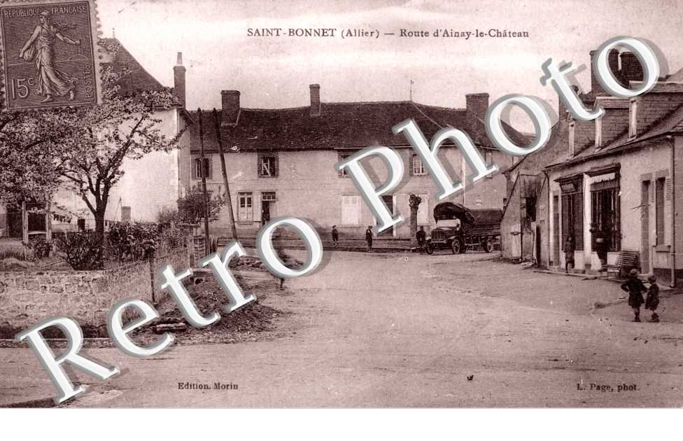 Route d'Ainay le Chateau
