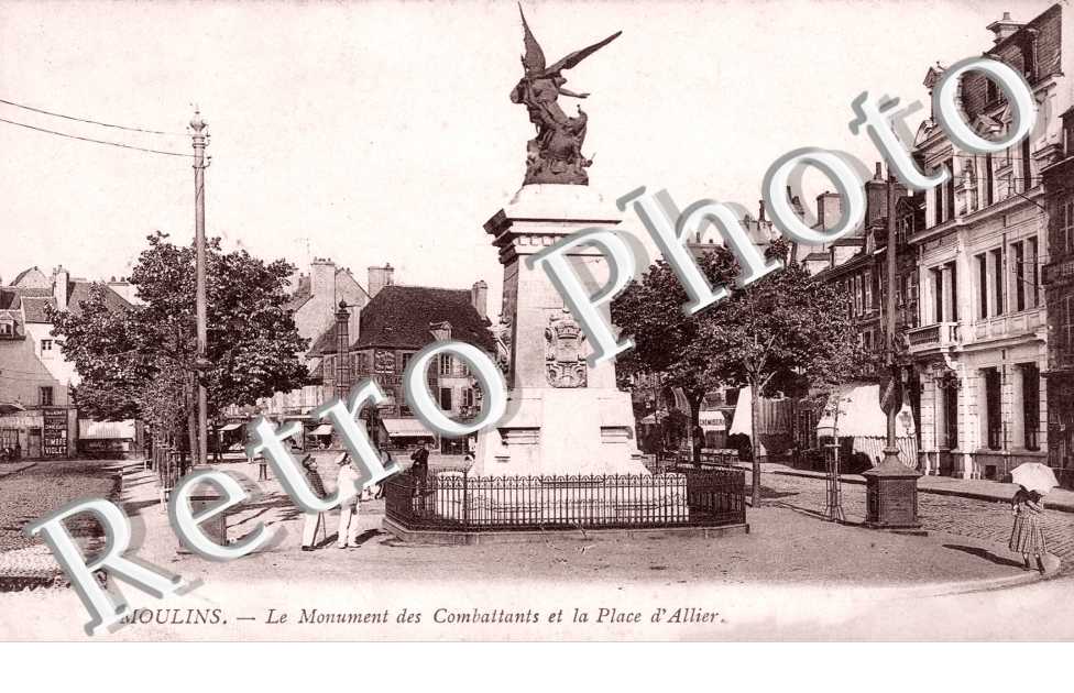 Monument des Combattants et Place d'Allier