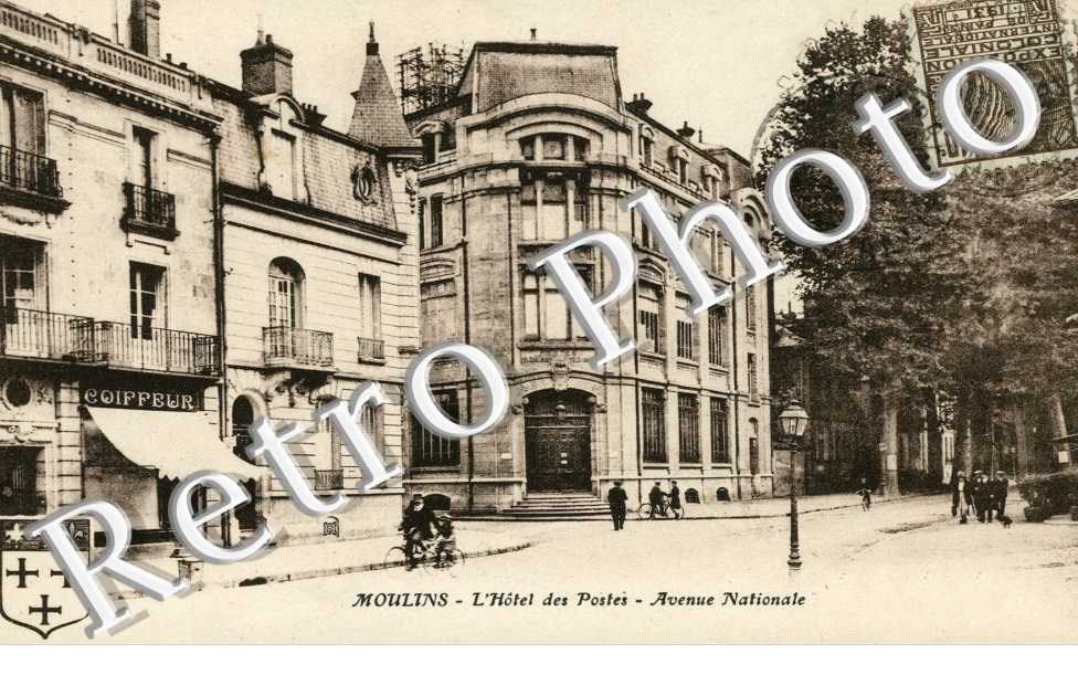 Hotel des Postes et Avenue Nationale