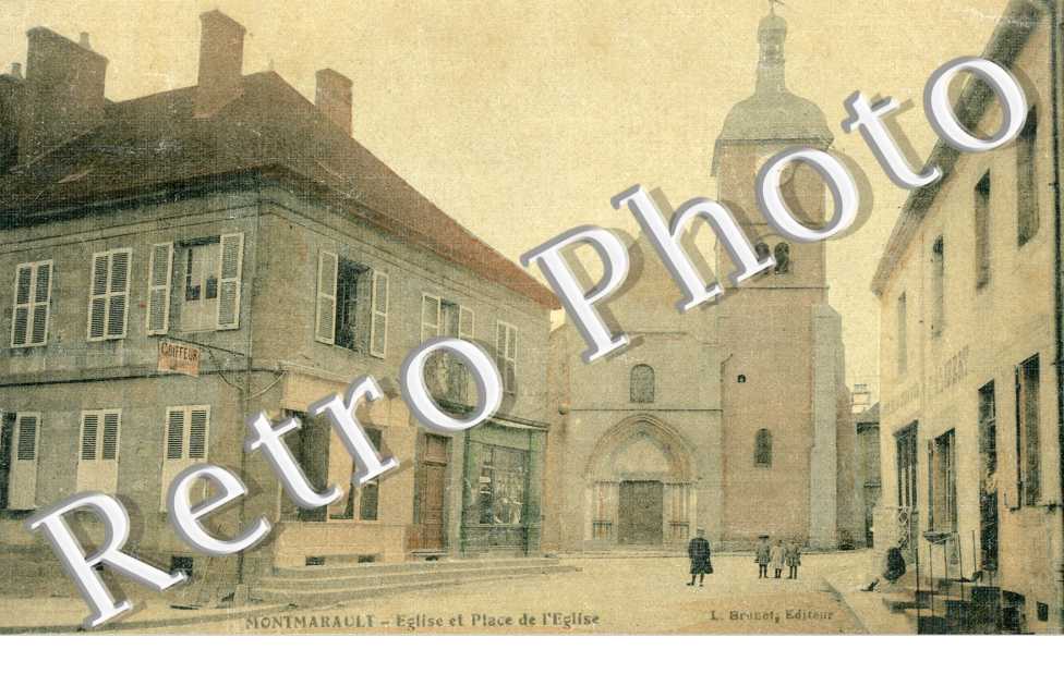 eglise et place de l'eglise
