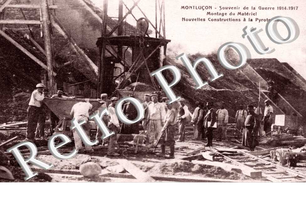 Montage du Materiel, Nouvelles Constructions a la Pyrotechnie