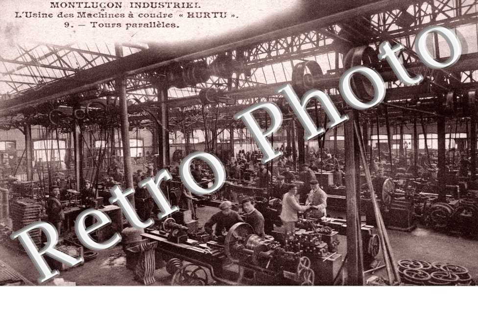 l'usine des machines a coudre Hurtu