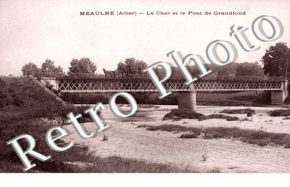 Le Cher et le Pont de Grandfond