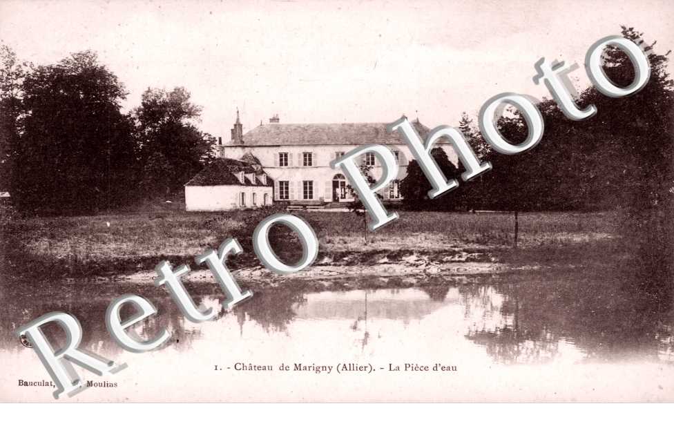 Le Chateau et la Piece d'eau