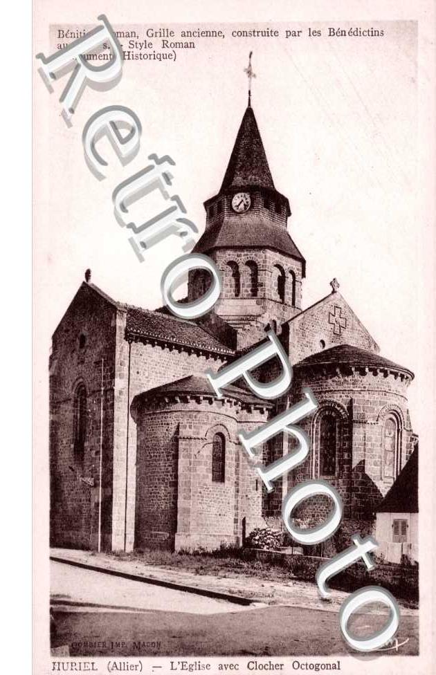 l'eglise avec clocher octogonal