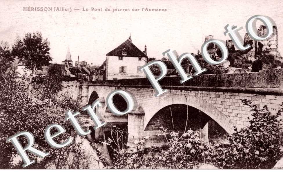 Les Ponts de pierres sur l'Aumance
