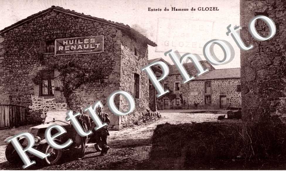 entree du hameau de Glozel