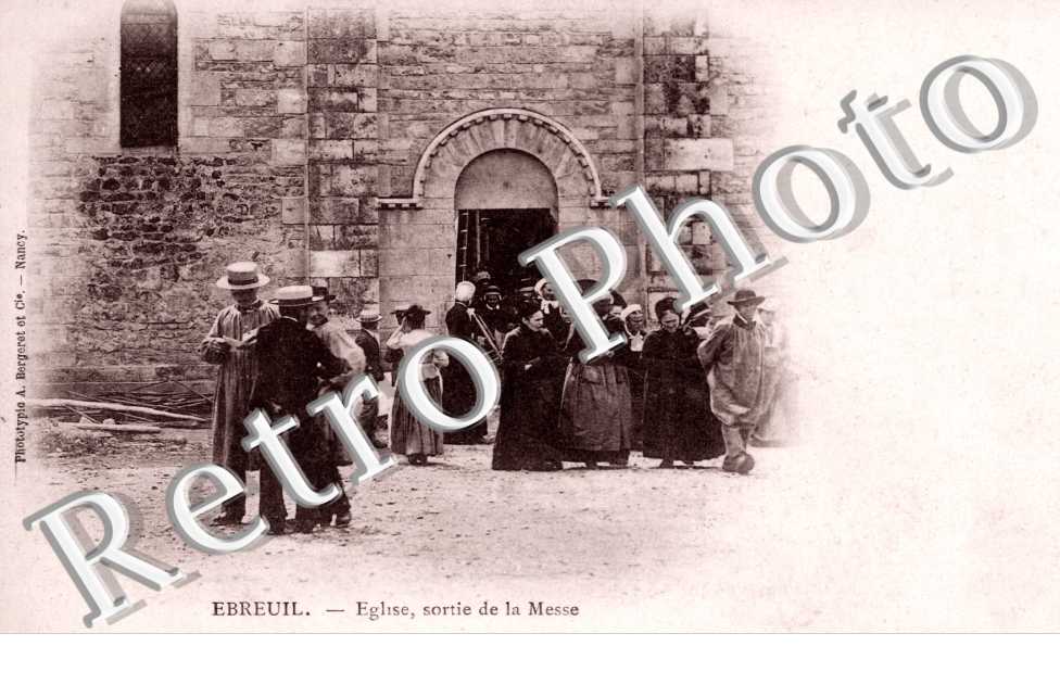 eglise sortie de la messe