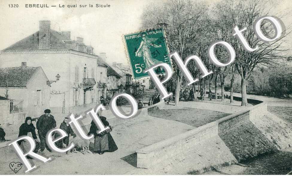 Le quai sur la Sicule