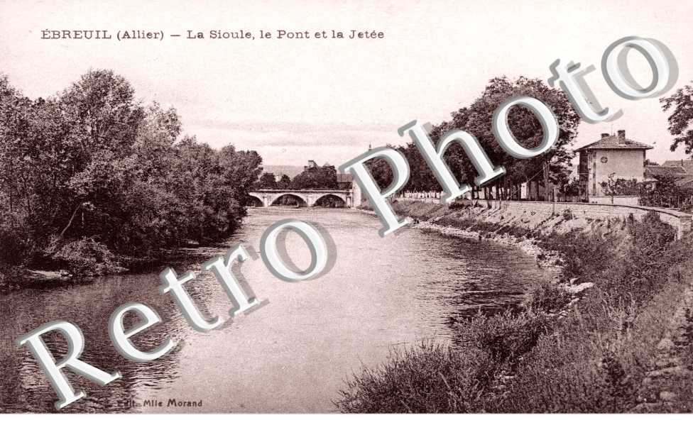 La Sioule, le Pont et la Jetee