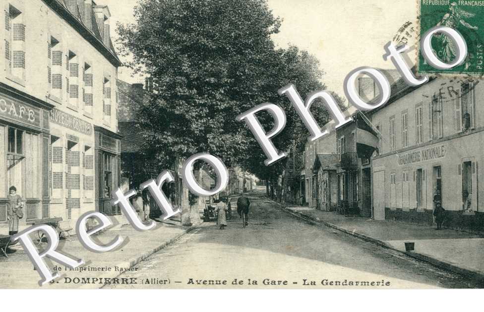 Avenue de la Gare et La Gendarmerie