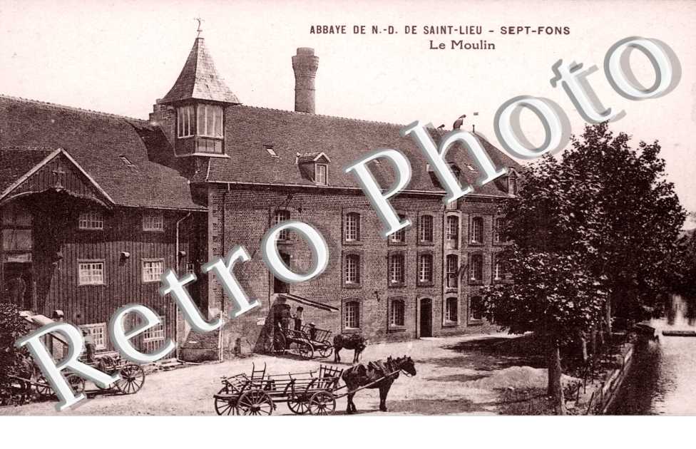 Abbaye de Notre Dame de Saint Lieu, Le Moulin