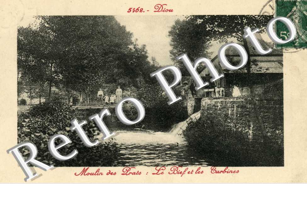 Moulin des Prats, le Bief et les Turbines