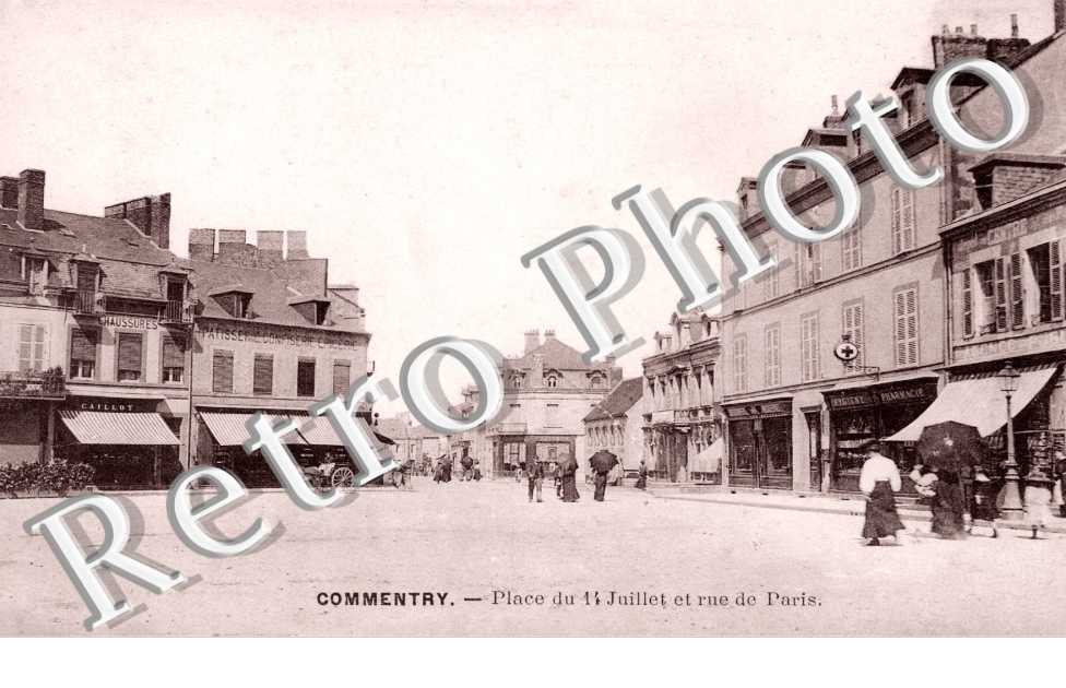 Place du 14 juillet et Rue de Paris
