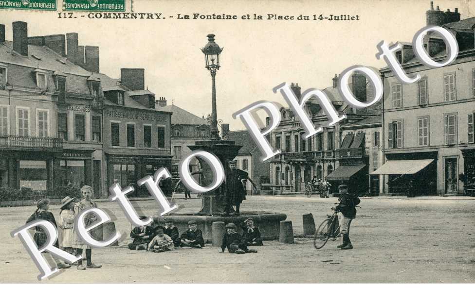 La Fontaine et la Place du 14 Juillet
