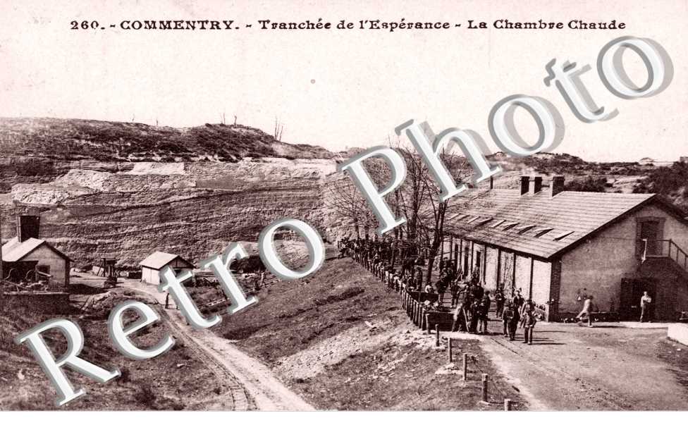 tranchee de l'Esperance - la Chambre Chaude