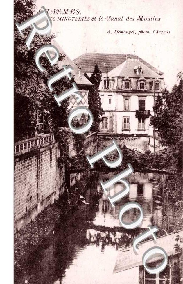Les Minoteries et le Canal des Moulins