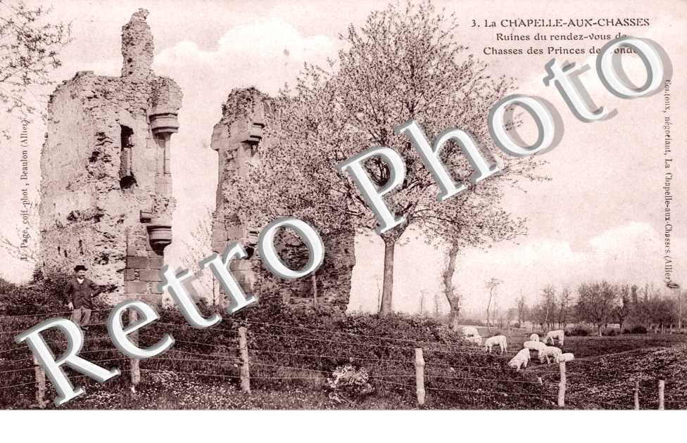 Ruines du Rendez Vous de Chasses des Princes de Conde