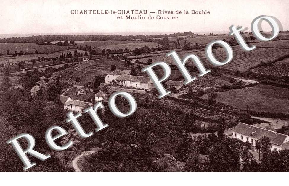 Rives de la Bouble et Moulin de Couvier