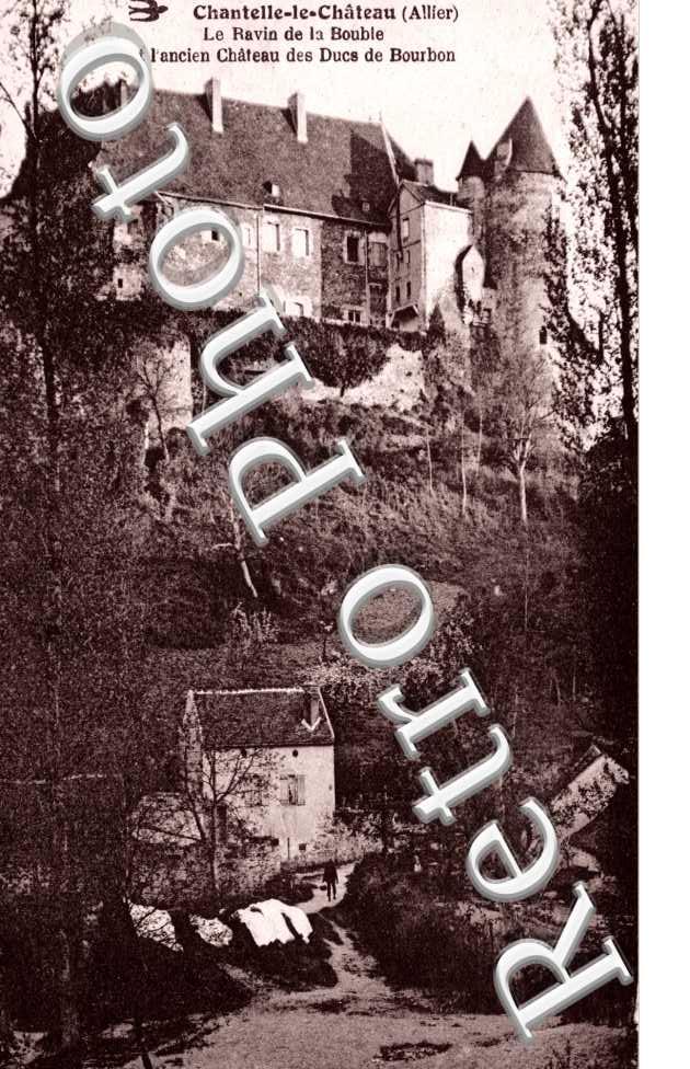 Le Ravin de la Bouble et l'ancien Chateau