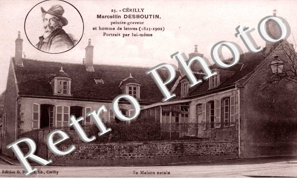 Maison Natale et Portrait de Marcellin Desboutin
