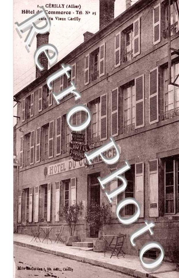 Hotel du Commerce, Route du Vieux Cerilly