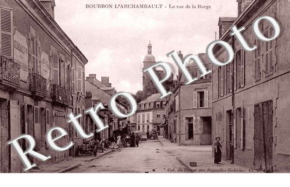 Bourbon-l'Archambault, la Rue de la Burge