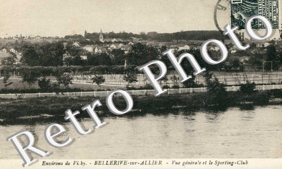 Vue generale et le Sporting Club