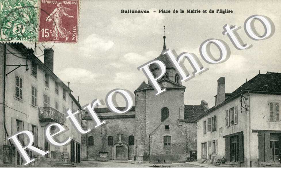 Place de la Mairie et de l'Eglise
