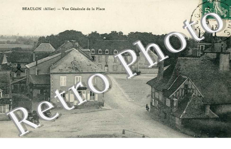 vue generale de la place