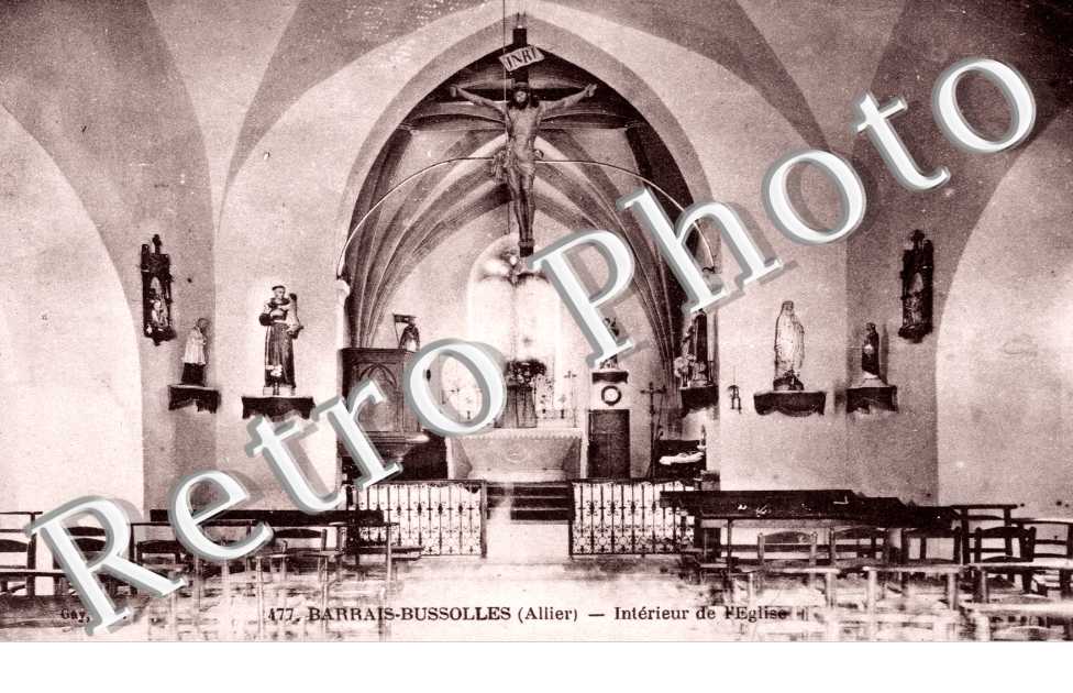 Interieur de l'Eglise