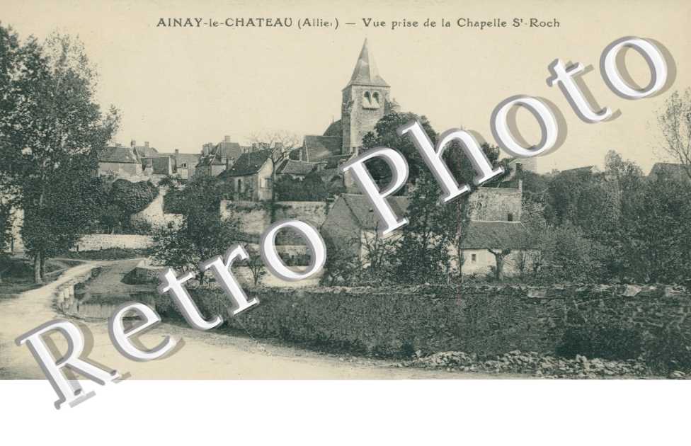 Vue prise de la Chapelle Saint-Roch