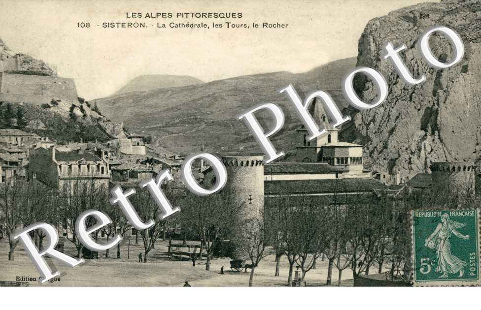 La cathedrale - les tours - le rocher