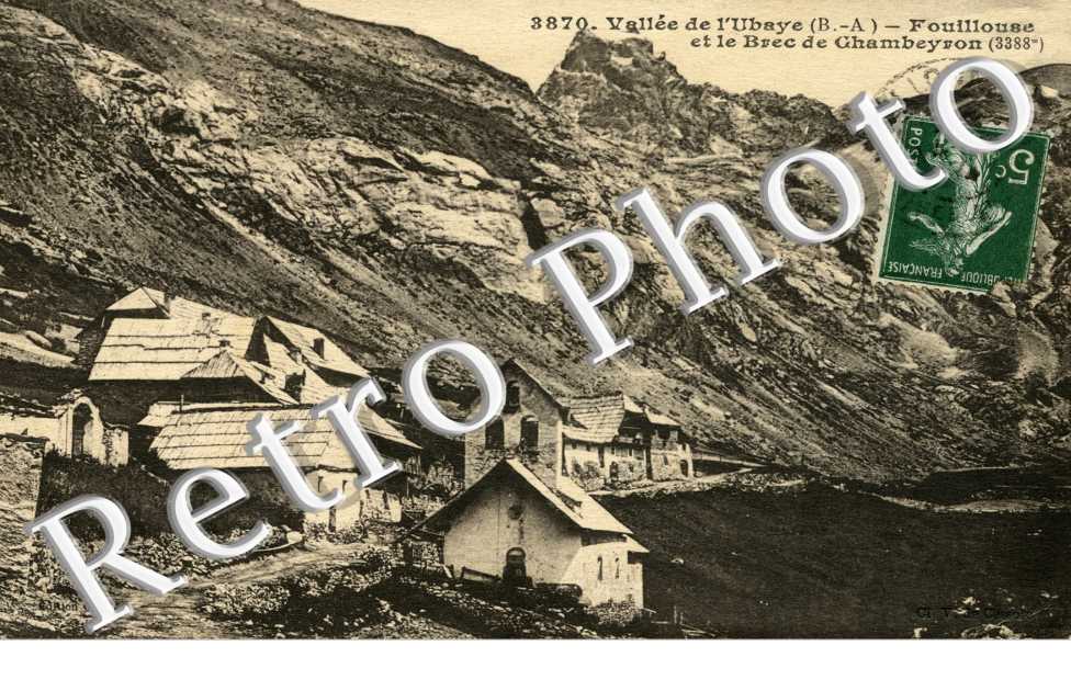 Vallee de l'Ubaye - Fouillouse et le Brec de Chambeyron