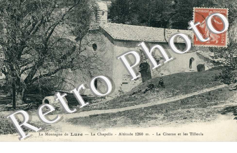 La citerne et les tilleuls