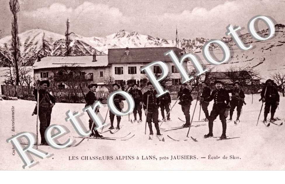 Ecole de skis - chasseurs alpins