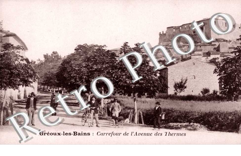 carrefour de l'avenue des thermes