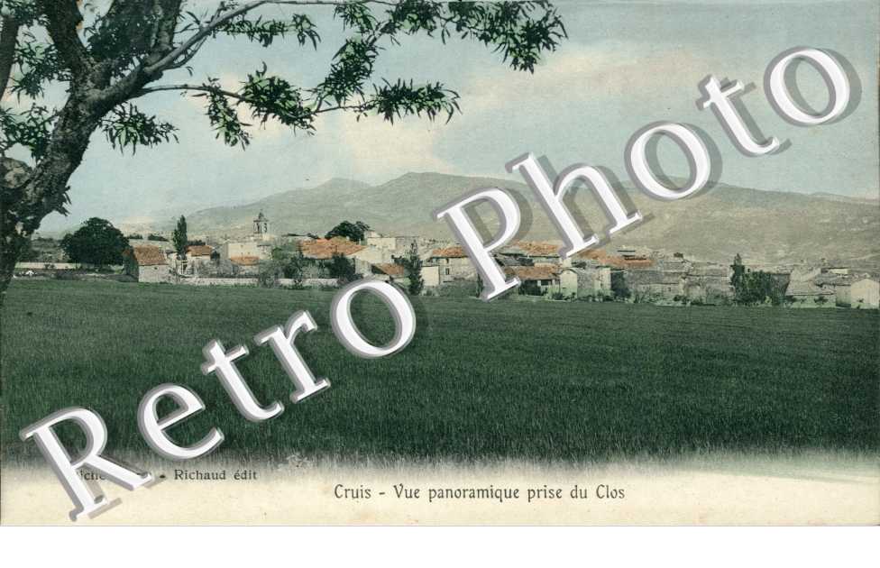 Vue panoramique pris du clos
