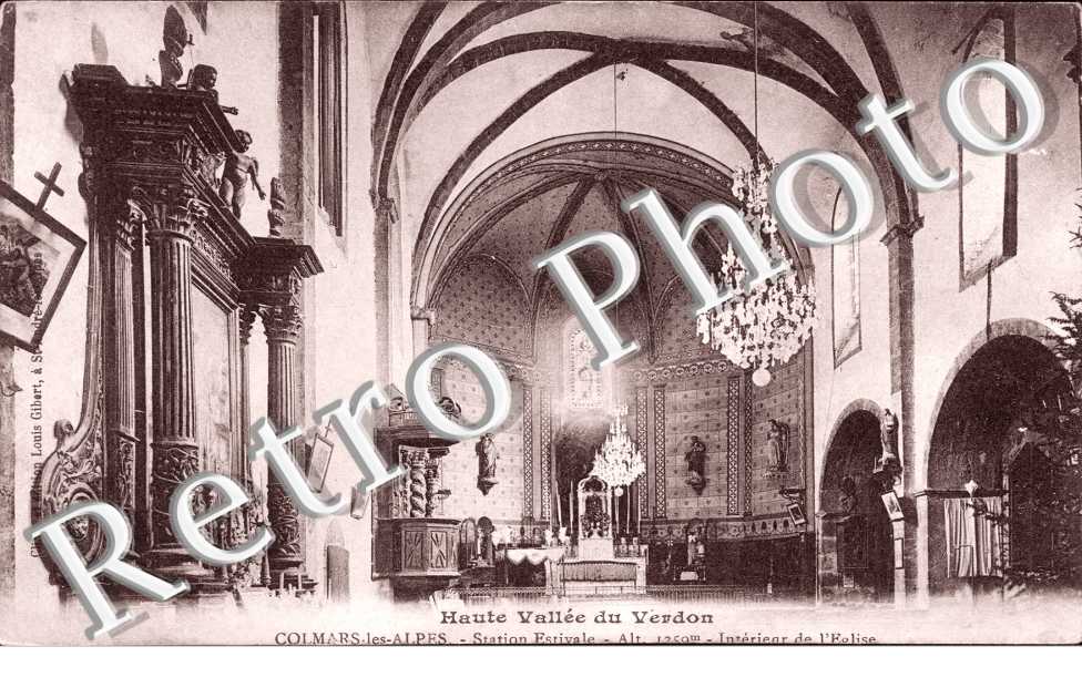 Station estivale - interieur de l'eglise