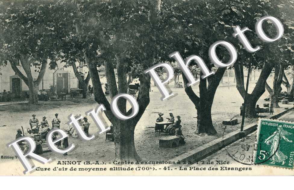 centre d'excursion Cure d'air de moyenne alitude La place des etrangers
