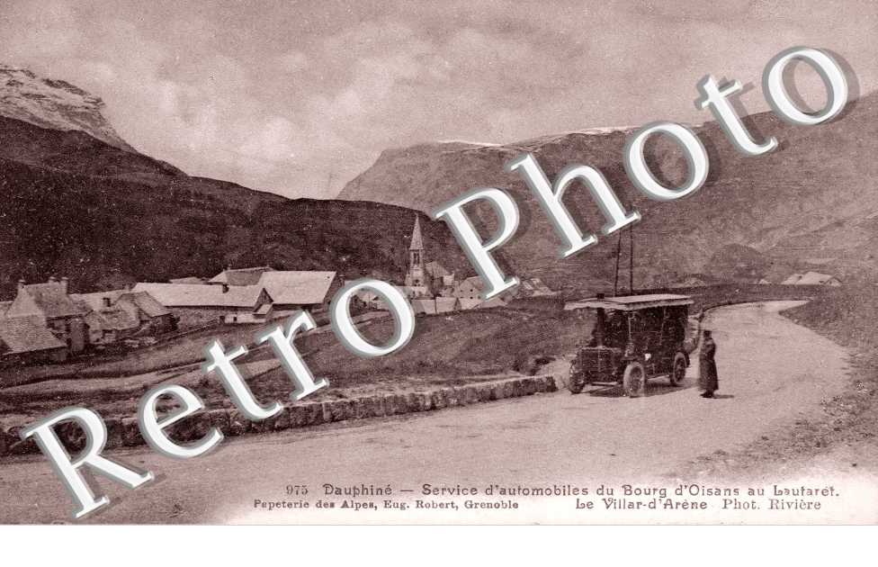 Service d'automobiles du bourg d'Oisans au Lautaret