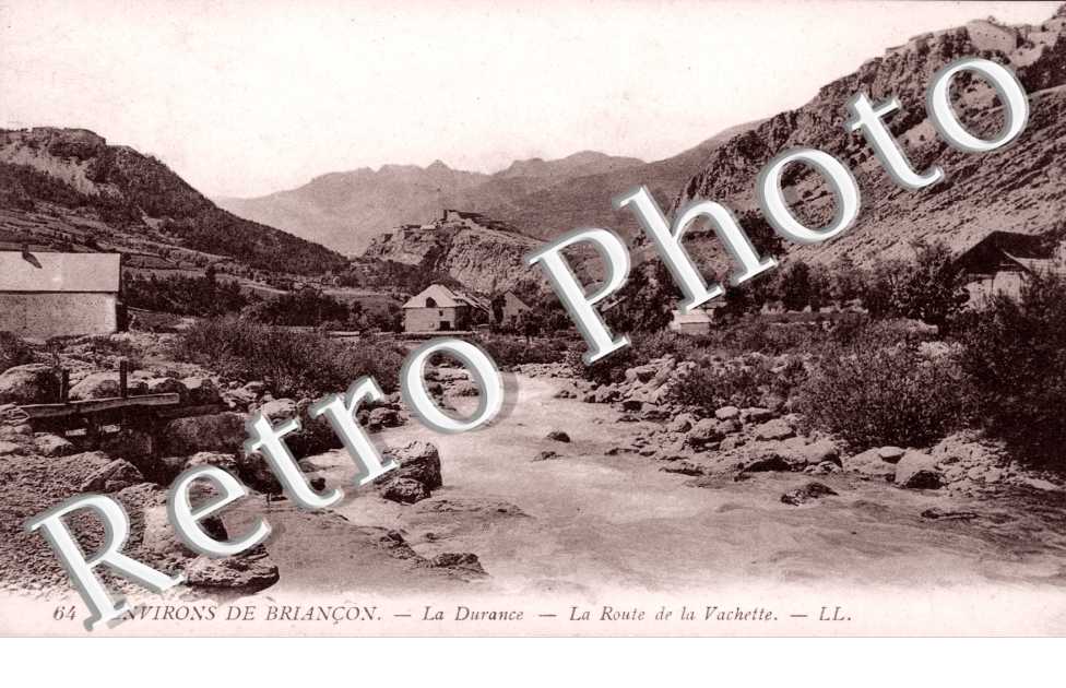 La Durance  - La route de la vachette