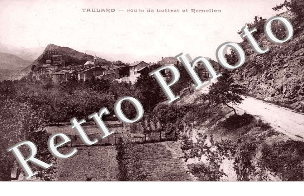 Route de Lettret et Remollon