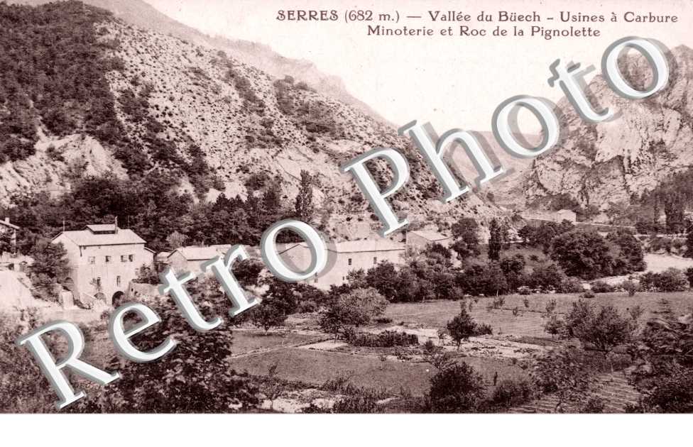 usine a carbure - minoterie et roc de la Pignolette