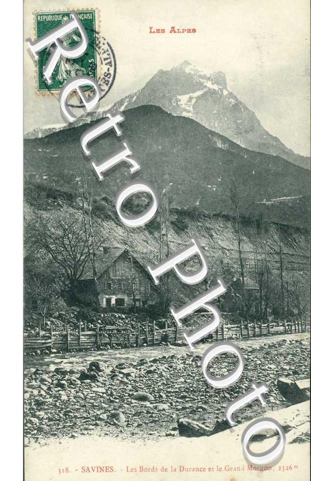 Bords de la Durance et le grand Morgon