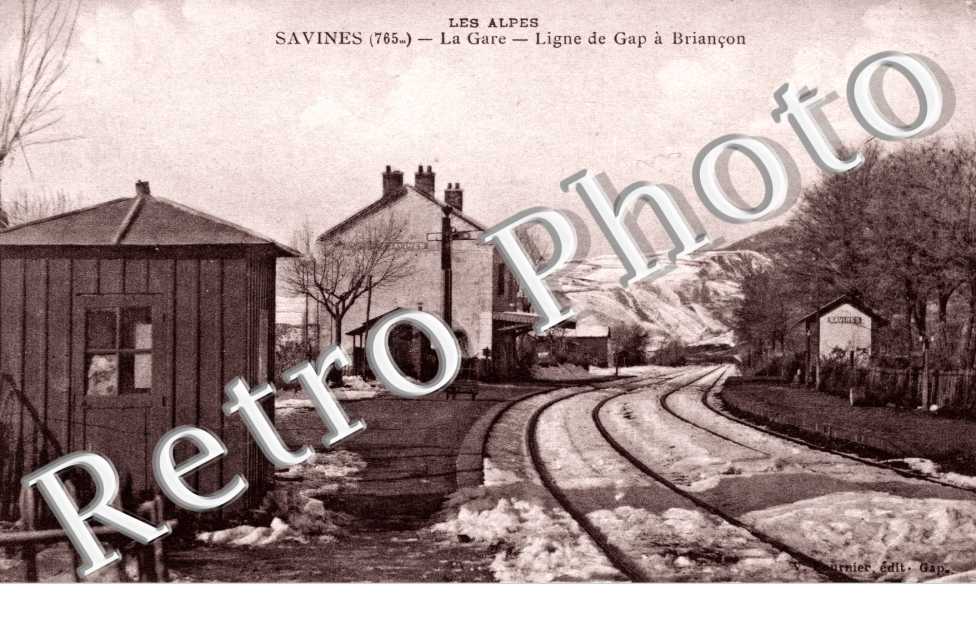 La gare - Ligne de Gap a Briancon