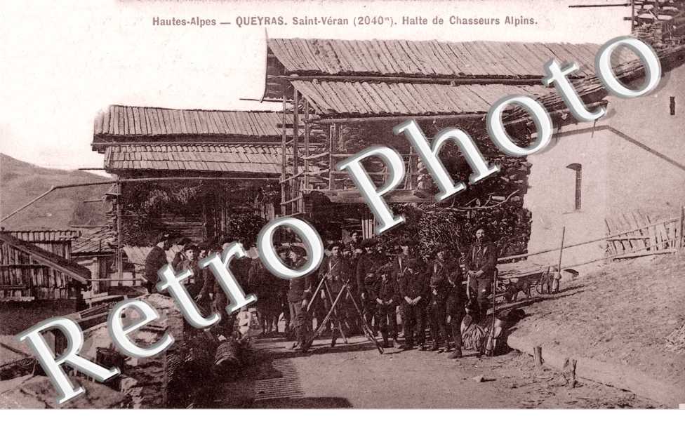 Halte de chasseurs alpins