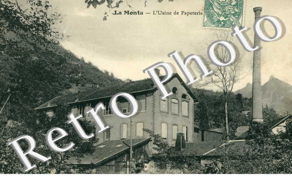 La Monta - L'usine de Papeterie